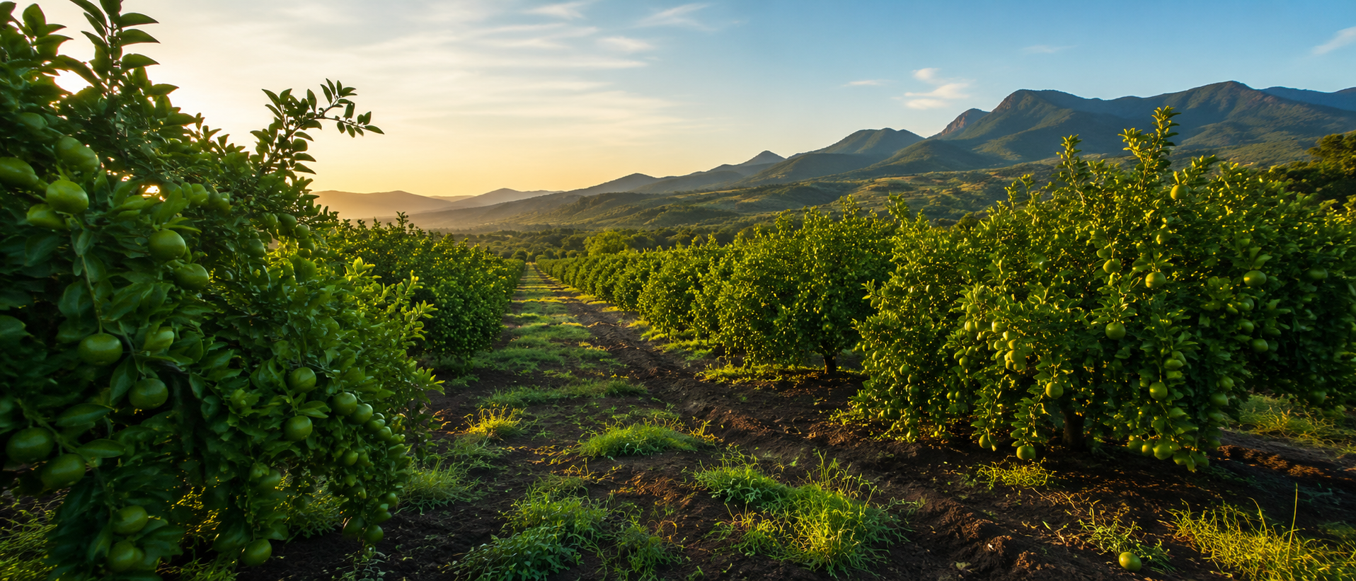The lime groves of Los Limones, Michoacán